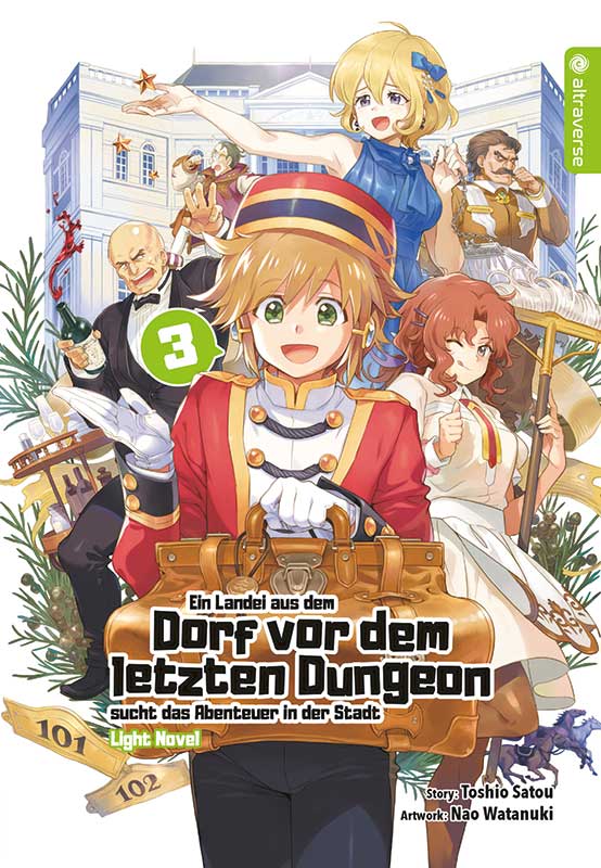 Ein Landei aus dem Dorf vor dem letzten Dungeon sucht das Abenteuer in der Stadt - Band 03 (Light Novel) (Paperback, Deutsch language, 2021, altraverse)