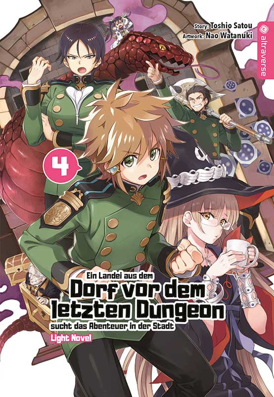 Ein Landei aus dem Dorf vor dem letzten Dungeon sucht das Abenteuer in der Stadt - Band 04 (Light Novel) (Paperback, Deutsch language, 2024, altraverse)